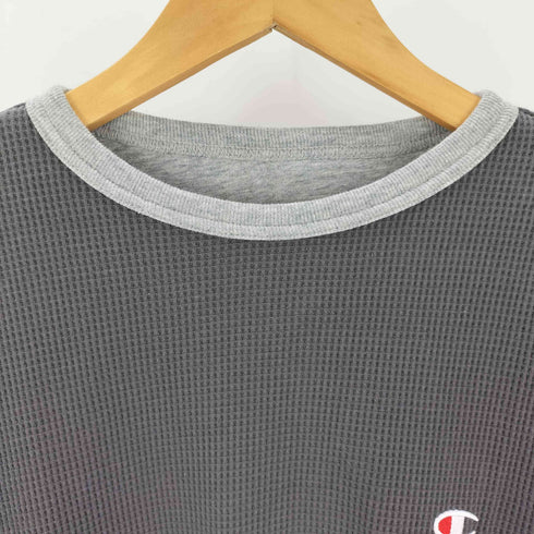 チャンピオン Champion ワッフルクルーネックカットソー メンズ L