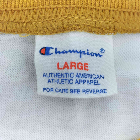 チャンピオン Champion ラグランプリントカットソー Y2K メンズ JPN:L