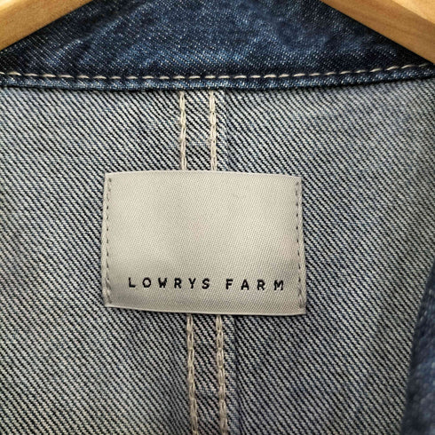 ローリーズファーム LOWRYS FARM ステッチデニムブルゾン UNISEX メンズ JPN:M