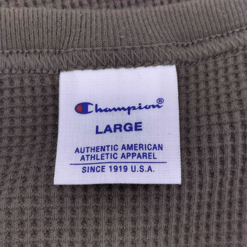 チャンピオン Champion ワッフルクルーネックカットソー メンズ JPN:L
