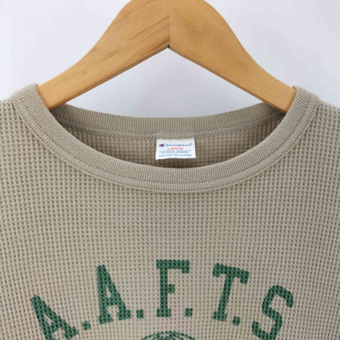 チャンピオン Champion L/S フロントプリントサーマルカットソー メンズ JPN:L