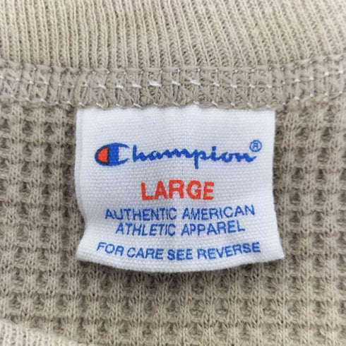 チャンピオン Champion L/S フロントプリントサーマルカットソー メンズ JPN:L