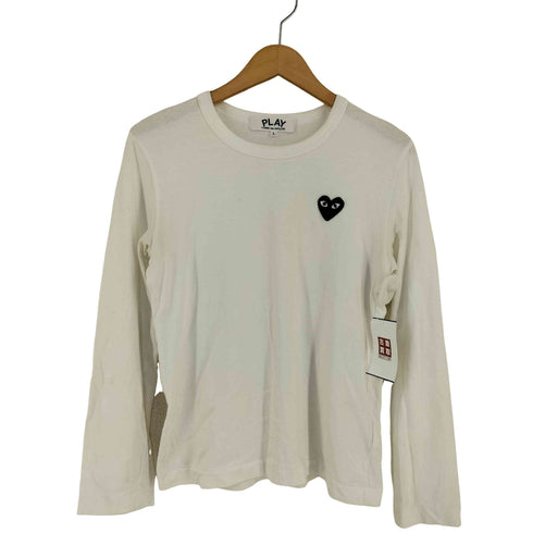 プレイコムデギャルソン PLAY COMME des GARCONS PLAY LONG SLEEVE T -BLACK HEART レディース JPN:L