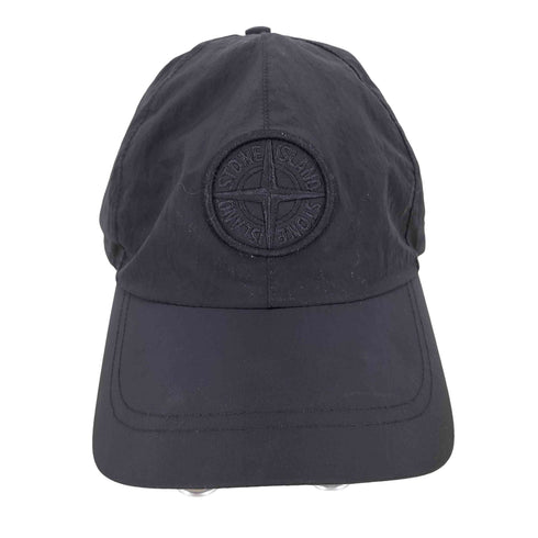 ストーンアイランド STONE ISLAND ロゴナイロンメタルキャップ メンズ JPN:L