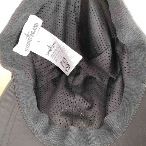 ストーンアイランド STONE ISLAND ロゴナイロンメタルキャップ メンズ JPN:L
