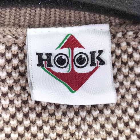フック HOOK アニマル柄 ニットベスト レディース JPN:L