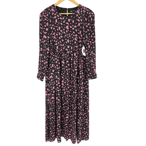 ザラ ZARA ダルメシアン柄 ワンピース レディース import:XS