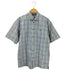ジェフリービーン GEOFFREY BEENE チェック柄 ボタンダウンショートスリーブシャツ メンズ import:M
