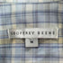 ジェフリービーン GEOFFREY BEENE チェック柄 ボタンダウンショートスリーブシャツ メンズ import:M