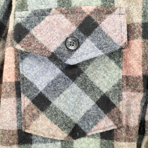 ペンドルトン PENDLETON ウール チェック L/Sシャツ フラップポケット メンズ import:S