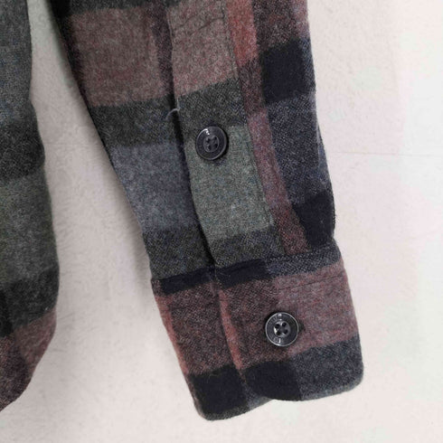 ペンドルトン PENDLETON ウール チェック L/Sシャツ フラップポケット メンズ import:S