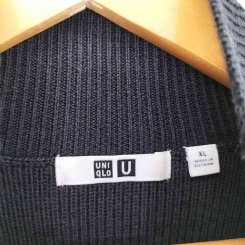 ユニクロユー UNIQLO U メリノブレンドフルジップセーター メンズ JPN:XL