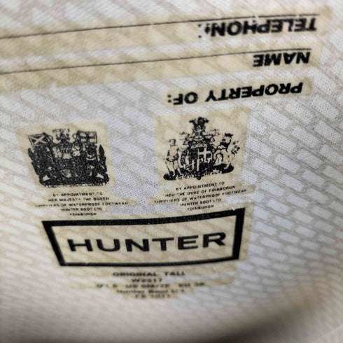 ハンター HUNTER Rain Boots ロングレインブーツ レディース US:6