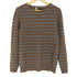 ヴァンダルストラット VAN DER STRAETE アルパカ混 ウール ボーダーニット メンズ import:M