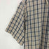 マンシングウェア Munsingwear チェック柄 ショートスリーブボタンダウLシャツ メンズ import:L