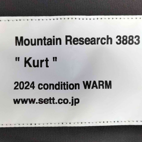 マウンテンリサーチ MOUNTAIN RESEARCH Kurt c.gray メンズ JPN:XL