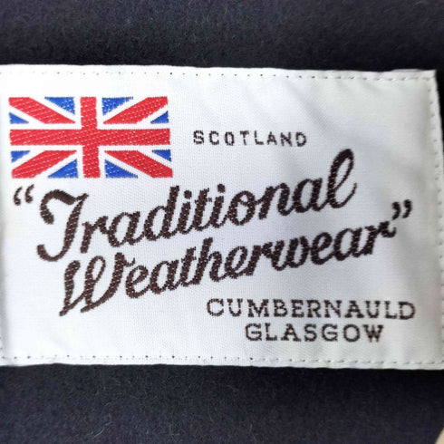トラディショナルウェザーウェア Traditional Weatherwear EARLHAM WITH LINER ライナー付 ステンカラー コート 比翼 メンズ 36
