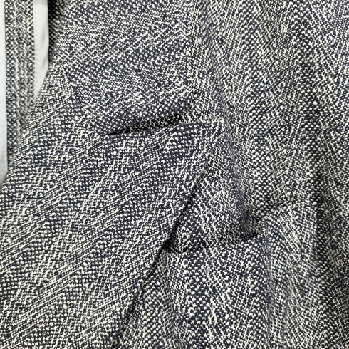 レリアン Leilian シルク100ヘリンボーンダブルテーラードジャケット メンズ 15+