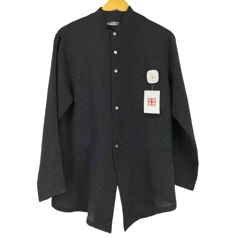 キヨコタカセ KIYOKO TAKASE 総柄 バンドカラー L/S シャツ メンズ