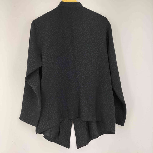 キヨコタカセ KIYOKO TAKASE 総柄 バンドカラー L/S シャツ メンズ