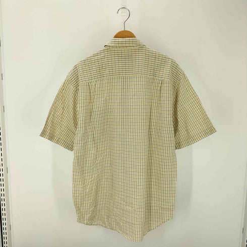 エディーバウアー Eddie Bauer チェック柄 ショートスリーブボタンダウンシャツ メンズ import:M