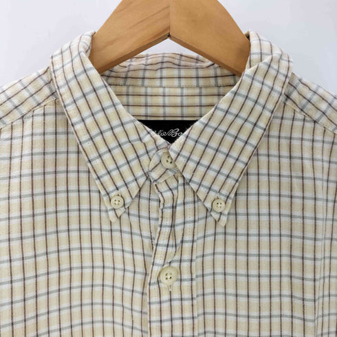 エディーバウアー Eddie Bauer チェック柄 ショートスリーブボタンダウンシャツ メンズ import:M