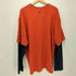 ナイキ NIKE フロントスウォッシュプリント フェイクレイヤードロングスリーブTシャツ メンズ XXL