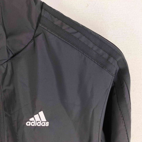 アディダス adidas 3ストライプス レギュラーフィット ウインドブレーカー ジャケット レディース L