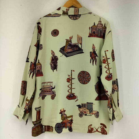 MADAME NICOLE 総柄 L/S シャツ メンズ