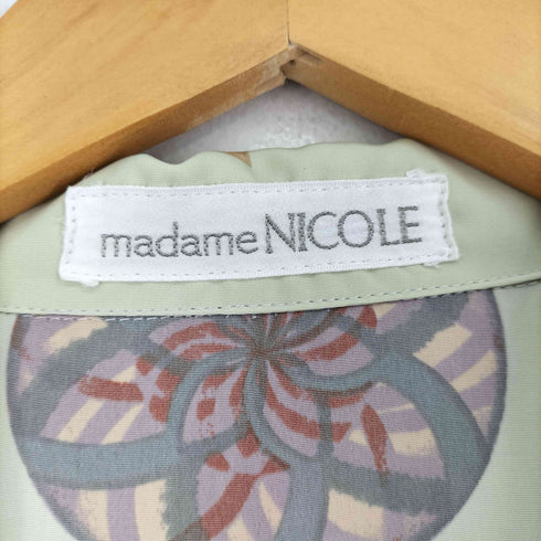 MADAME NICOLE 総柄 L/S シャツ メンズ