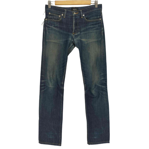 アーペーセー A.P.C. RUE MADAME PARIS ボタンフライデニムパンツ メンズ 28