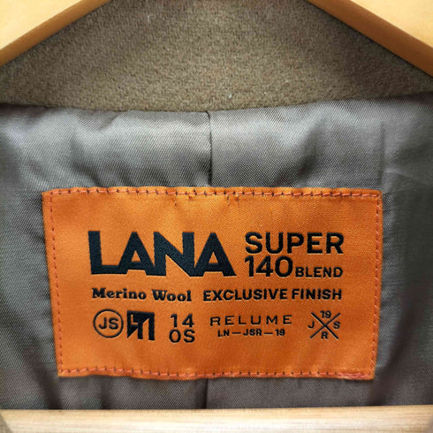 ジャーナルスタンダードレリューム JOURNAL STANDARD relume LANA WOOL/SUPER 140ステンカラーウールコート メンズ JPN:M