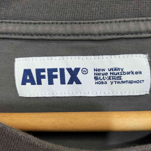 アフィックス AFFIX 19SS シグネチャーロゴTee メンズ L