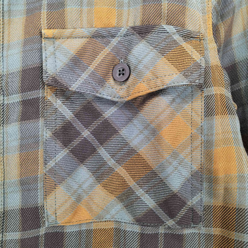 マウンテンハードウェア MOUNTAIN HARDWEAR ポリ チェック L/S シャツ フラップポケット メンズ S/P