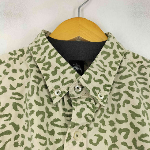 ステューシー Stussy レオパード ボタンダウンシャツ メンズ JPN:XL