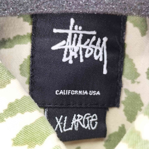 ステューシー Stussy レオパード ボタンダウンシャツ メンズ JPN:XL