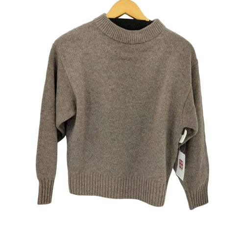 ユニクロユー UNIQLO U プレミアムラムローゲージセーター メンズ JPN:S
