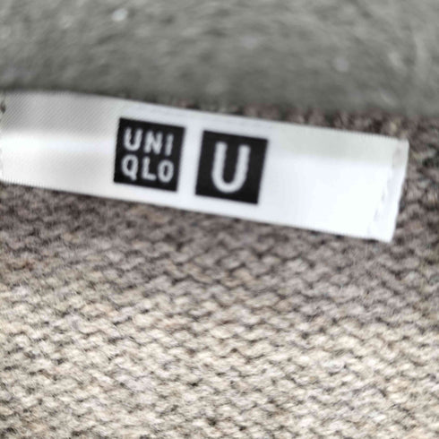 ユニクロユー UNIQLO U プレミアムラムローゲージセーター メンズ JPN:S
