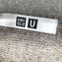 ユニクロユー UNIQLO U プレミアムラムローゲージセーター メンズ JPN:S