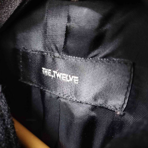 THE TWELVE ダブルライダースコート メンズ