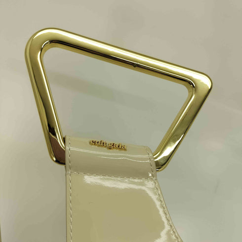 CULT GAIA ASTRAEA MINI TOP HANDLE エナメルコーティング レザー ハンドバッグ レディース