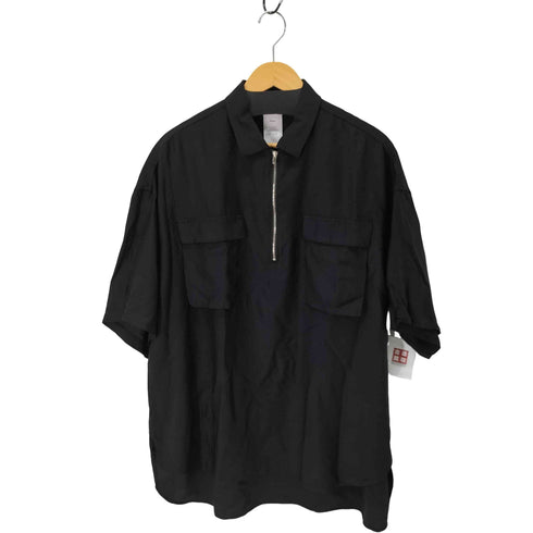 ネーム Name. 17SS ハーフジップシャツ ウール メンズ JPN:1