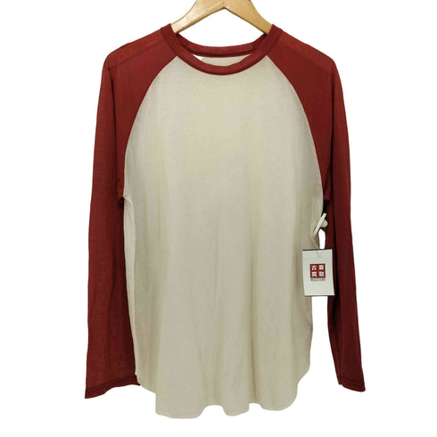 ロクビューティーアンドユースユナイテッドアローズ 6 BEAUTY & YOUTH UNITED ARROWS 2023AW コットンナイロン ベースボール Tシャツ シアーラグランT レディース