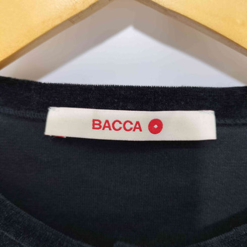 バッカ BACCA 2020SS コットンベロアジャージー ショートスナップカーディガン レディース JPN:S