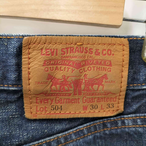リーバイス Levis フィリピン製 504 ストレートデニムパンツ メンズ W30、L33