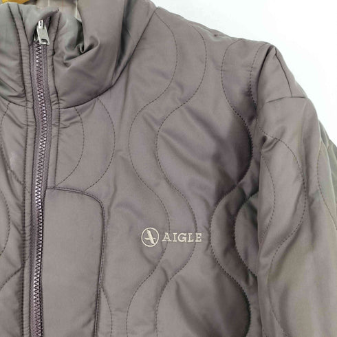 エーグル AIGLE リバーシブル キルティングジャケット レディース