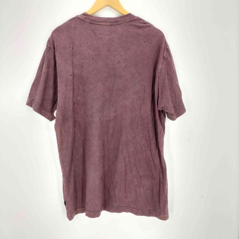 ディーゼル DIESEL ダメージ加工ラバープリントTシャツ メンズ import:L