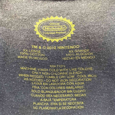 プリントクルーネックTシャツ メンズ