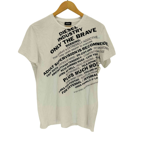 ディーゼル DIESEL プリントTシャツ レディース import:M