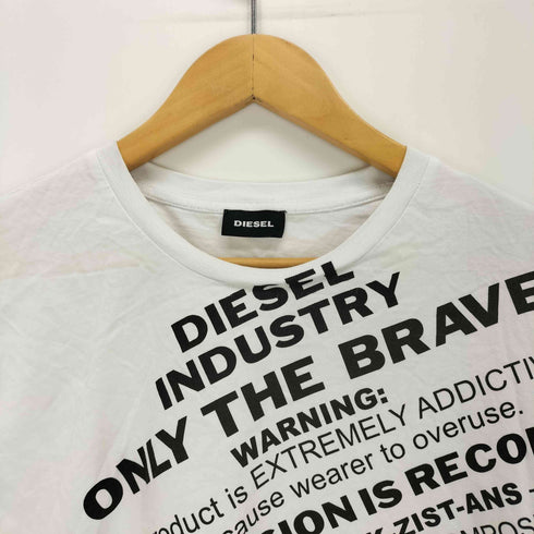ディーゼル DIESEL プリントTシャツ レディース import:M